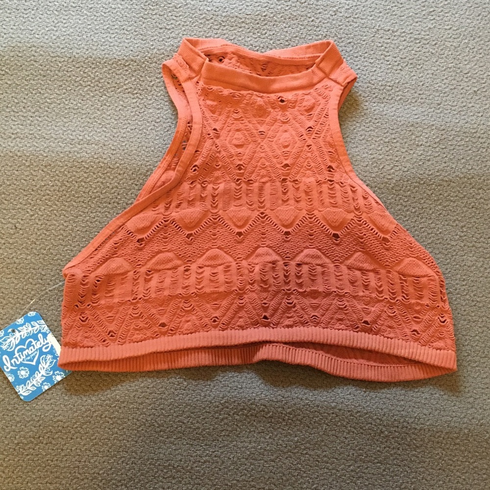 Free People So Bright Seamless Longline Bralette - Picture 3 of 5